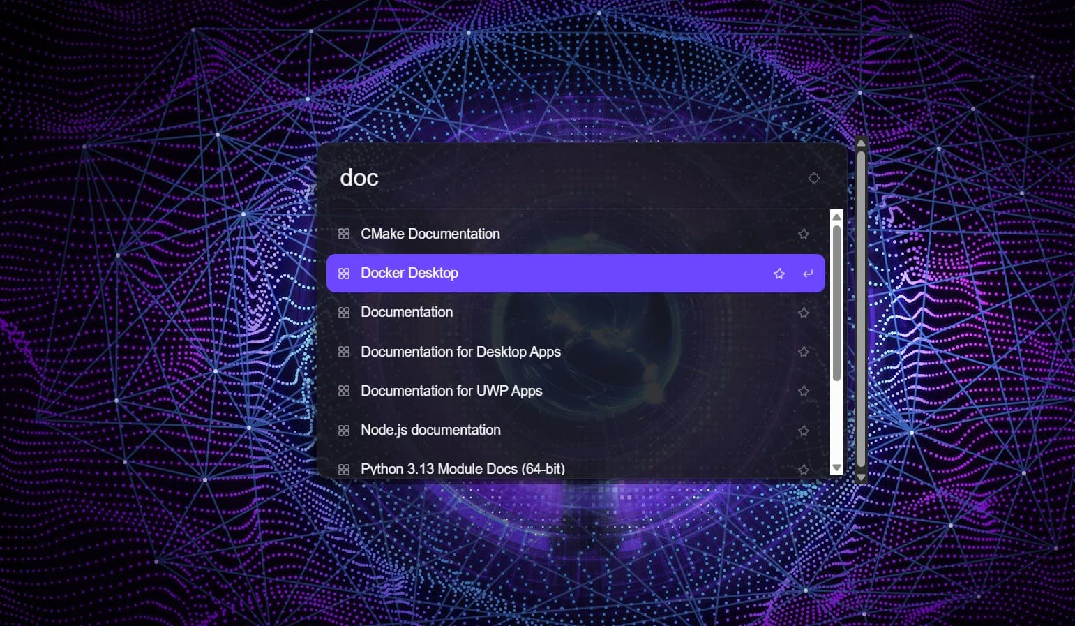 ECHO desktop screen 1