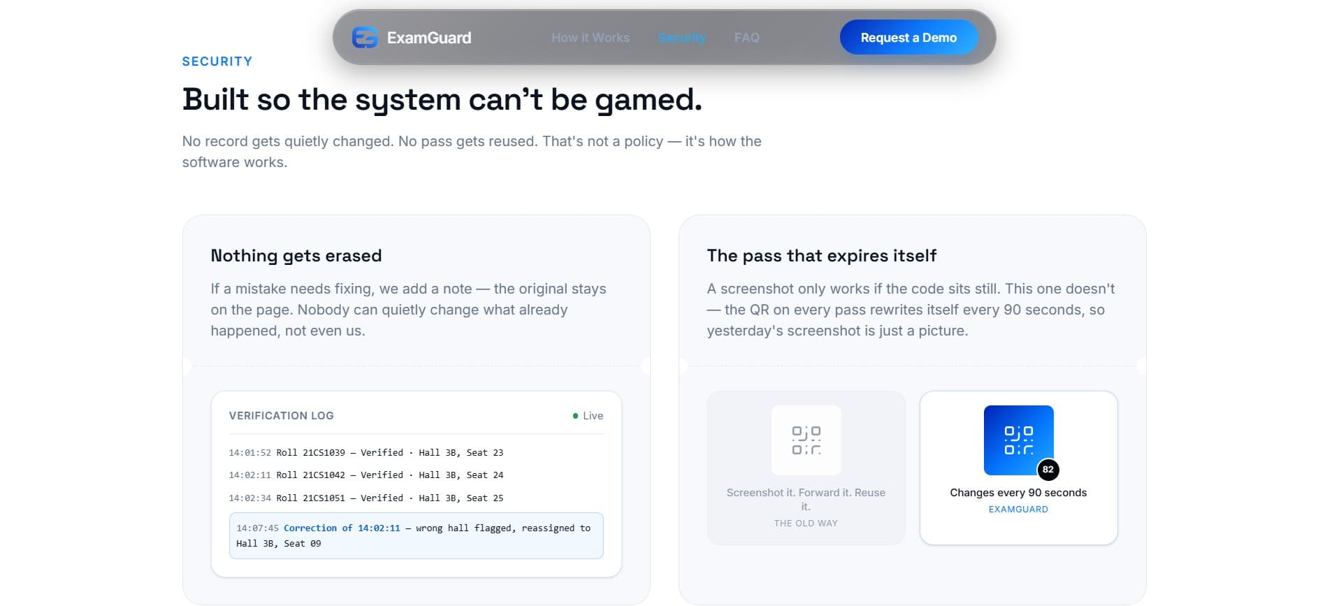 ExamGuard desktop screen 2